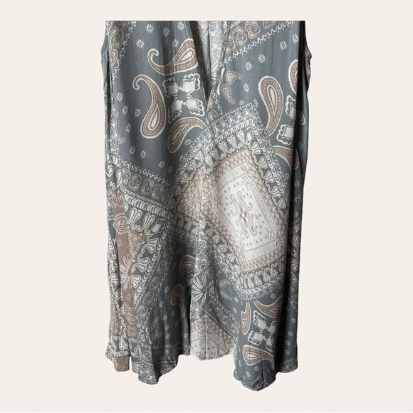 0366. FREE PEOPLE INTIMATELY SLEEVELESS DRESS HIGH NECK SIZE MEDIUM - Picture 10 of 10